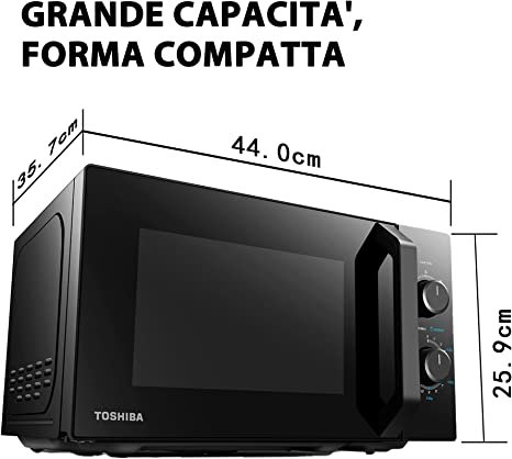 Toshiba Autonome Four à Micro-Ondes MW2-MM20PF(BK)
